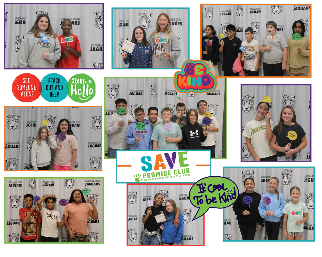 collage of students in a photo booth