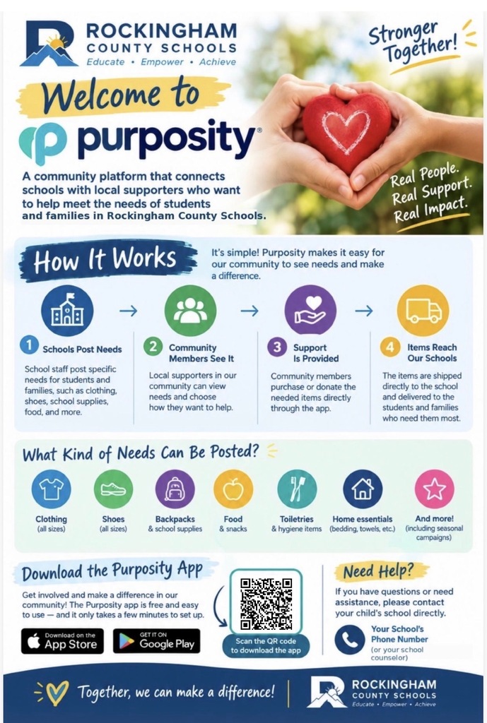 Purposely flyer for families 