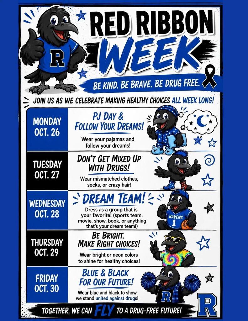 Red Ribbon Week Flyer