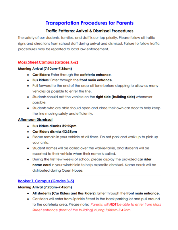 Transportation Information 