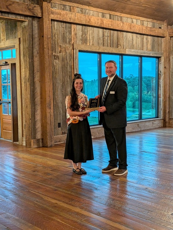 Teacher Mary Shelton (runner-up of TOY) of Morehead High