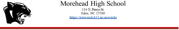 Morehead High School LetterHead
