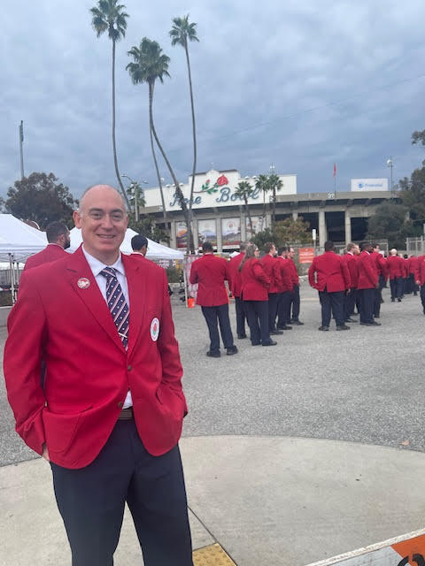 Hines at Rose Bowl Parade