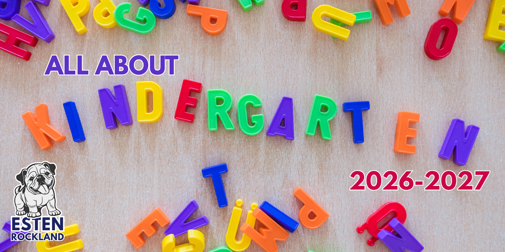 ALL ABOUT KINDERGARTEN GRAPHIC