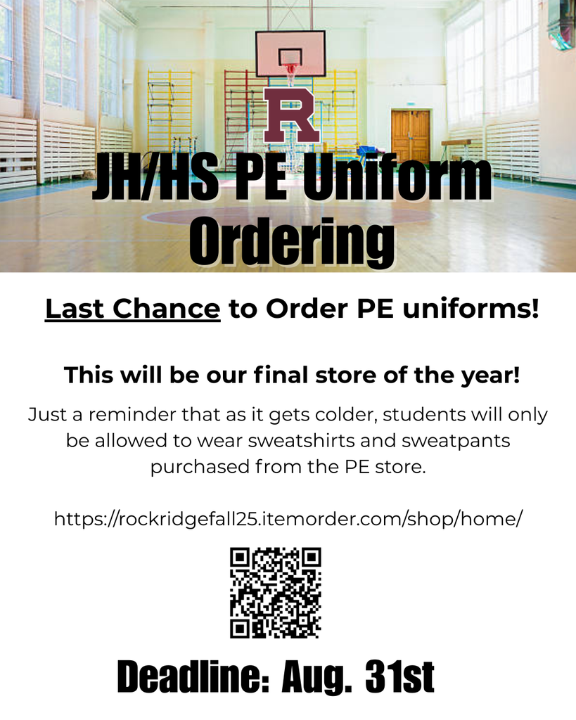Copy of Does your child need a new PE uniform Are you new to the district Do you have an incoming 6th grader