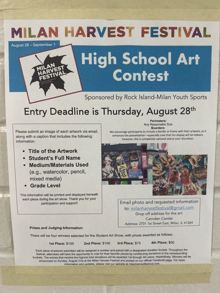 16 works of art entered!
