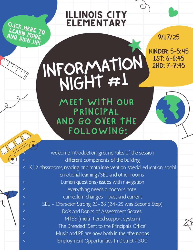 information night flyer