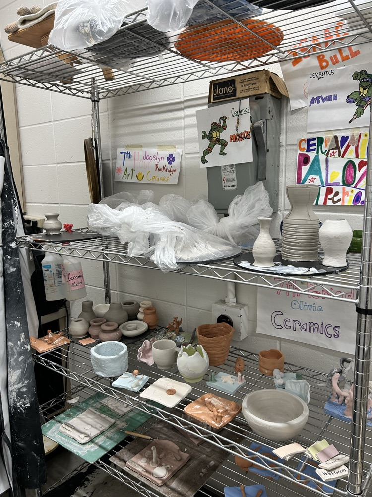 Ceramics class