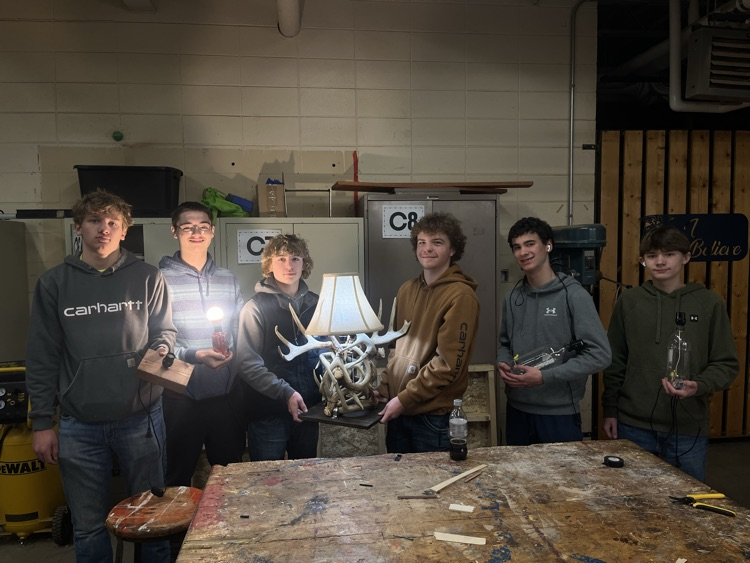 Left to Right. Parker Edwards, Payton Cook, Gauge Nelson, Cole Hines, Braedon Flynn, and Masen Ende