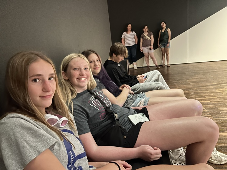 Art students at Hot Glass and The Figge!