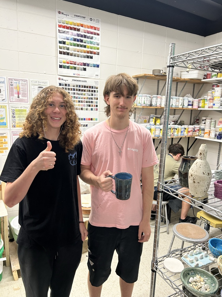 Seniors last day & final projects!