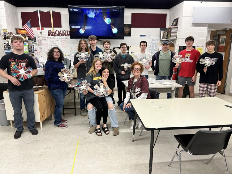 Seniors last day & final projects!