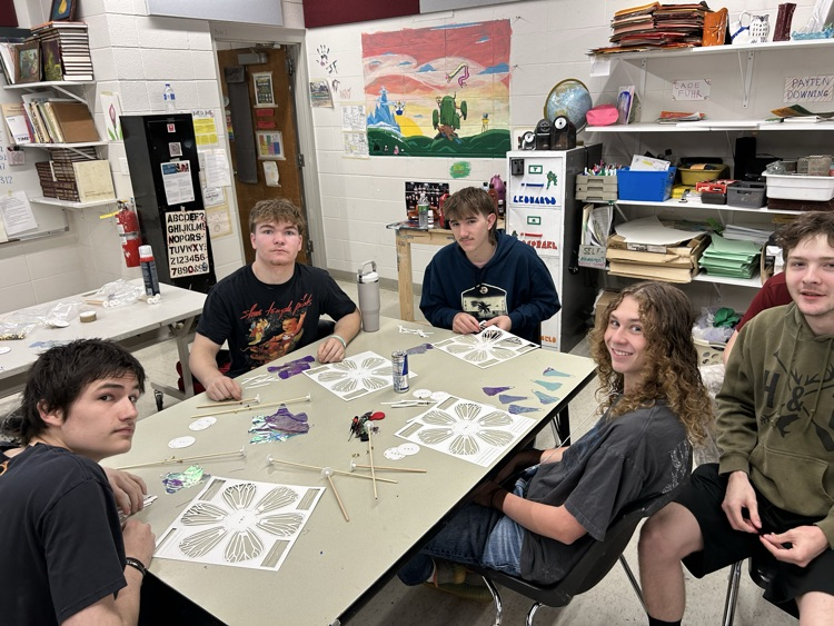 Seniors last day & final projects!