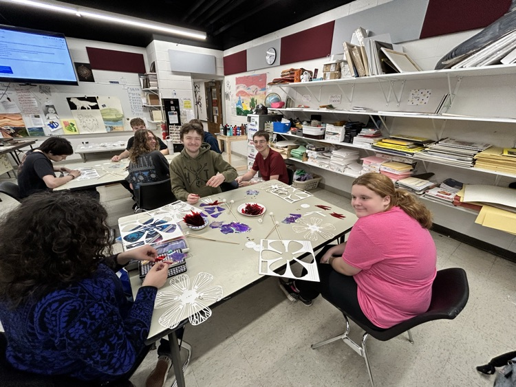 Seniors last day & final projects!