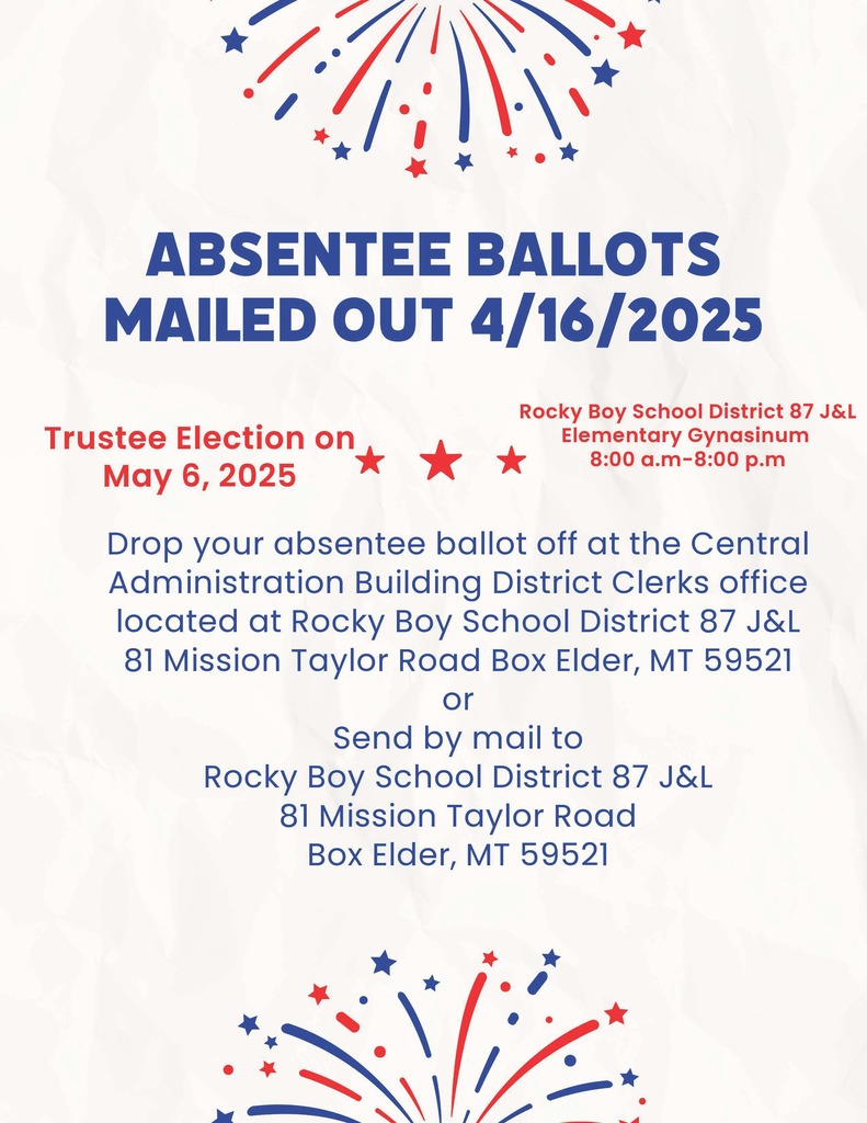 Absentee Ballot Flyer