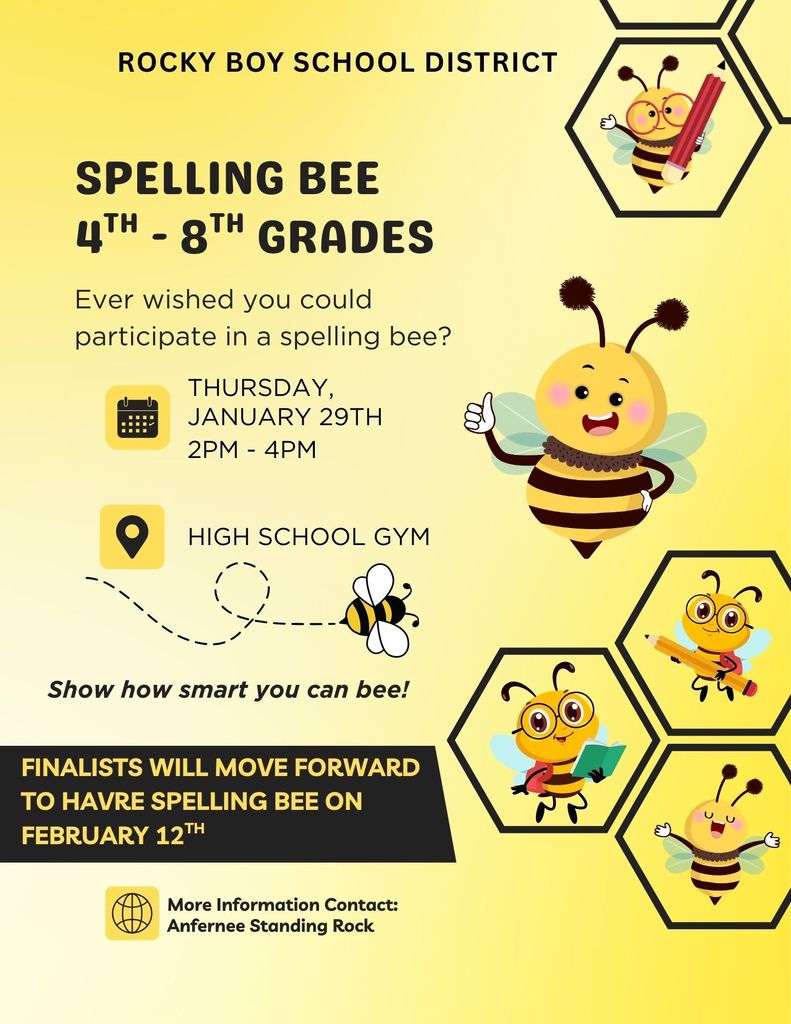 Spelling Bee flyer