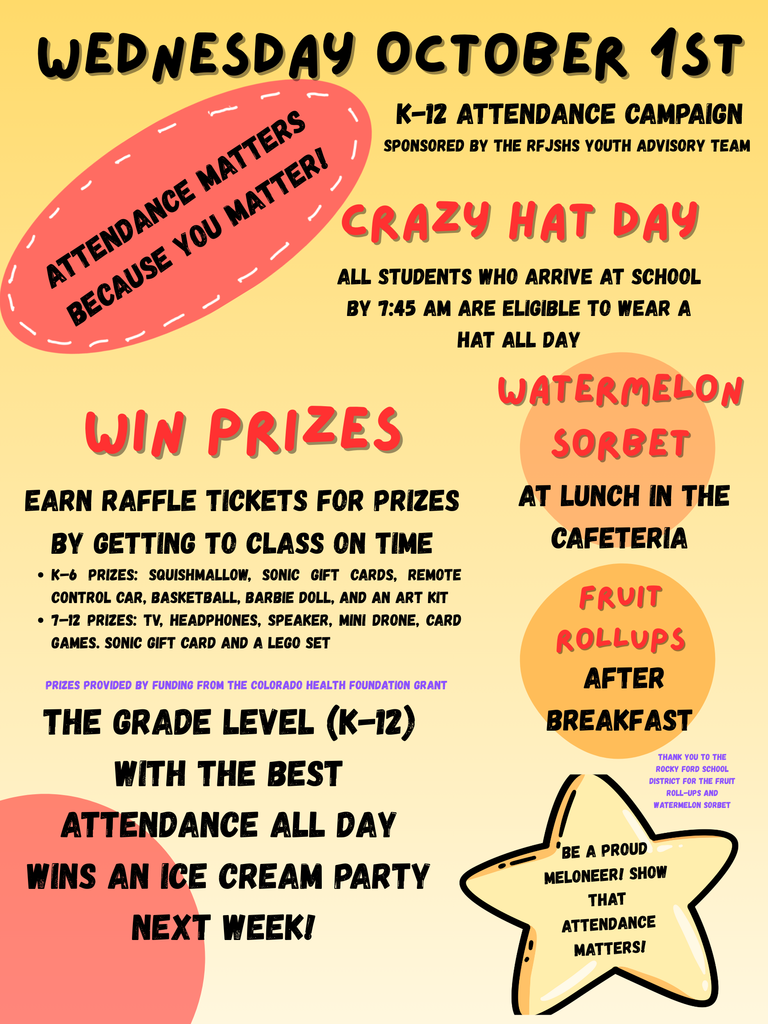 Attendance Matters campaign poster