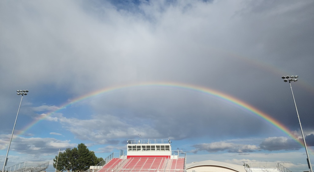 Rainbow over the Melon Field