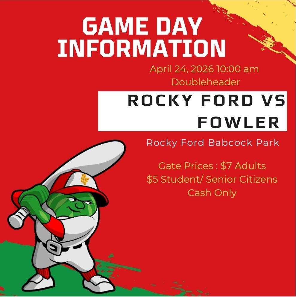 RF Meloneers vs Fowler Grizzlies 4/24/26 10am