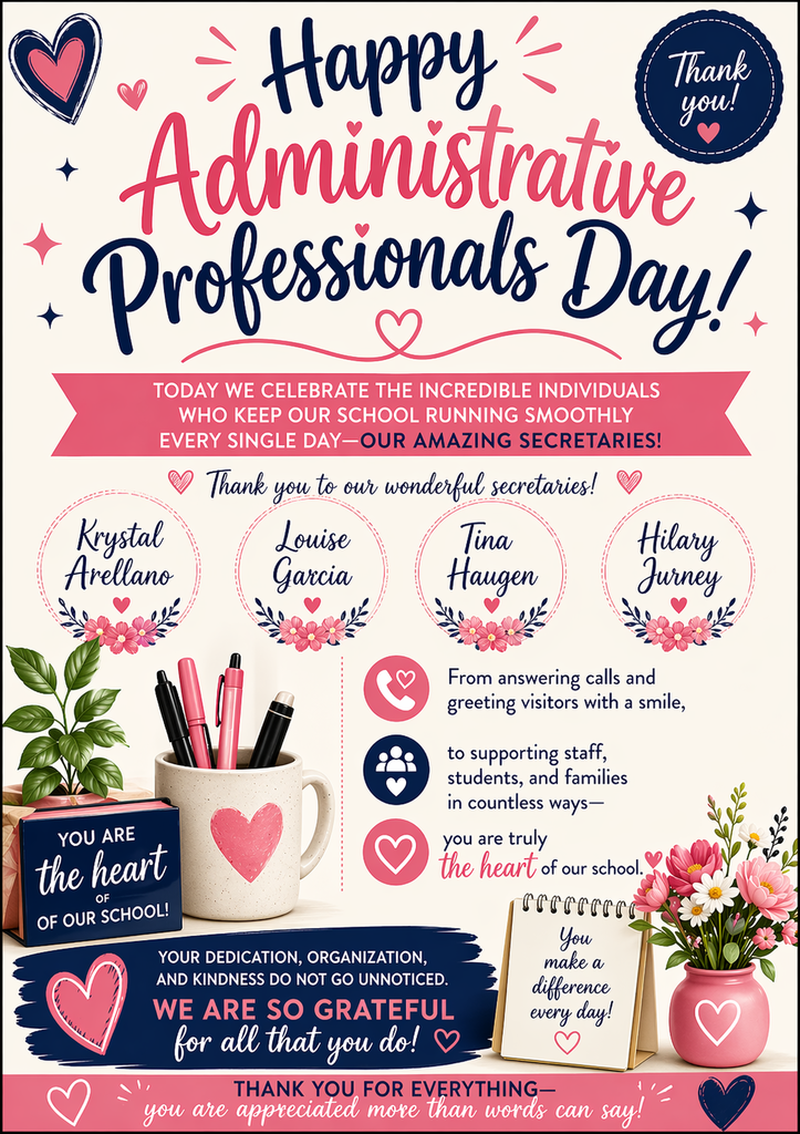 Happy Administrative Professionals Day 