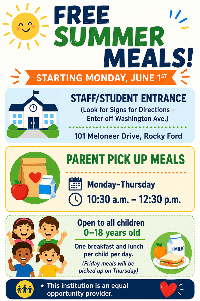 Free Summer Meals - English