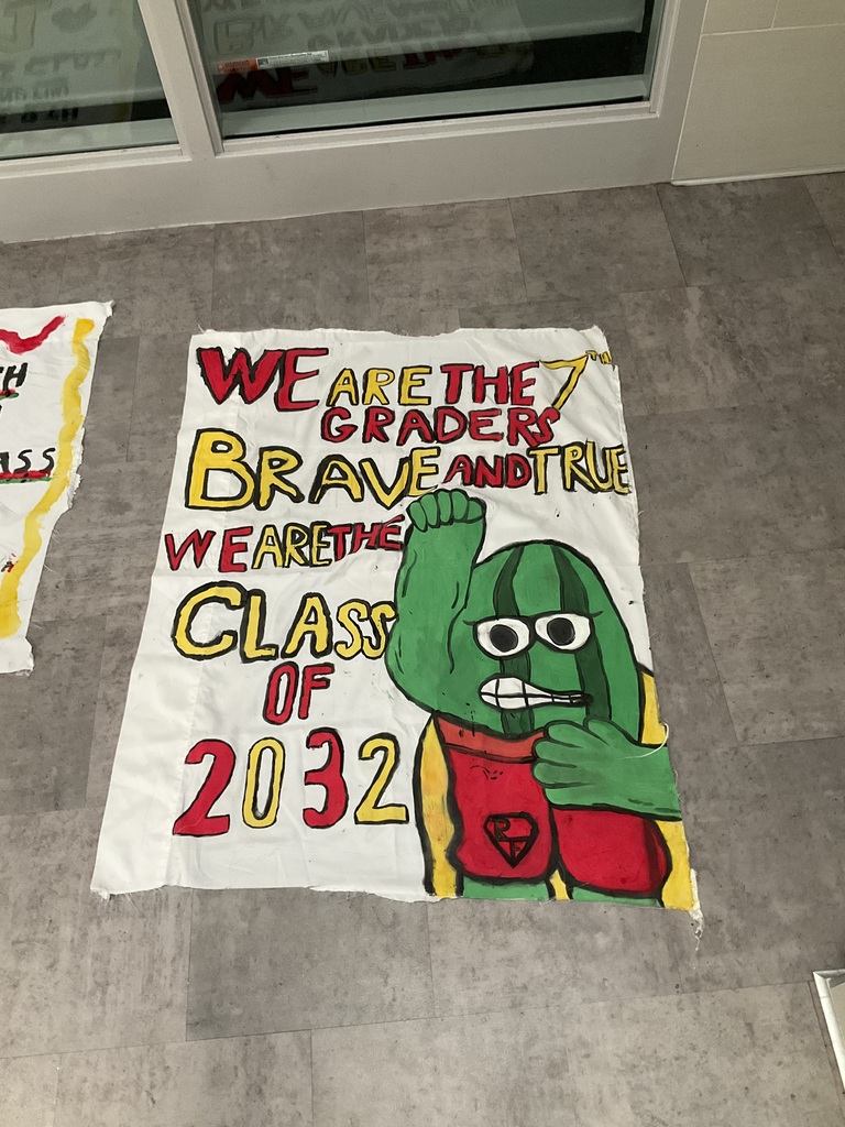 Class of 2032 banner
