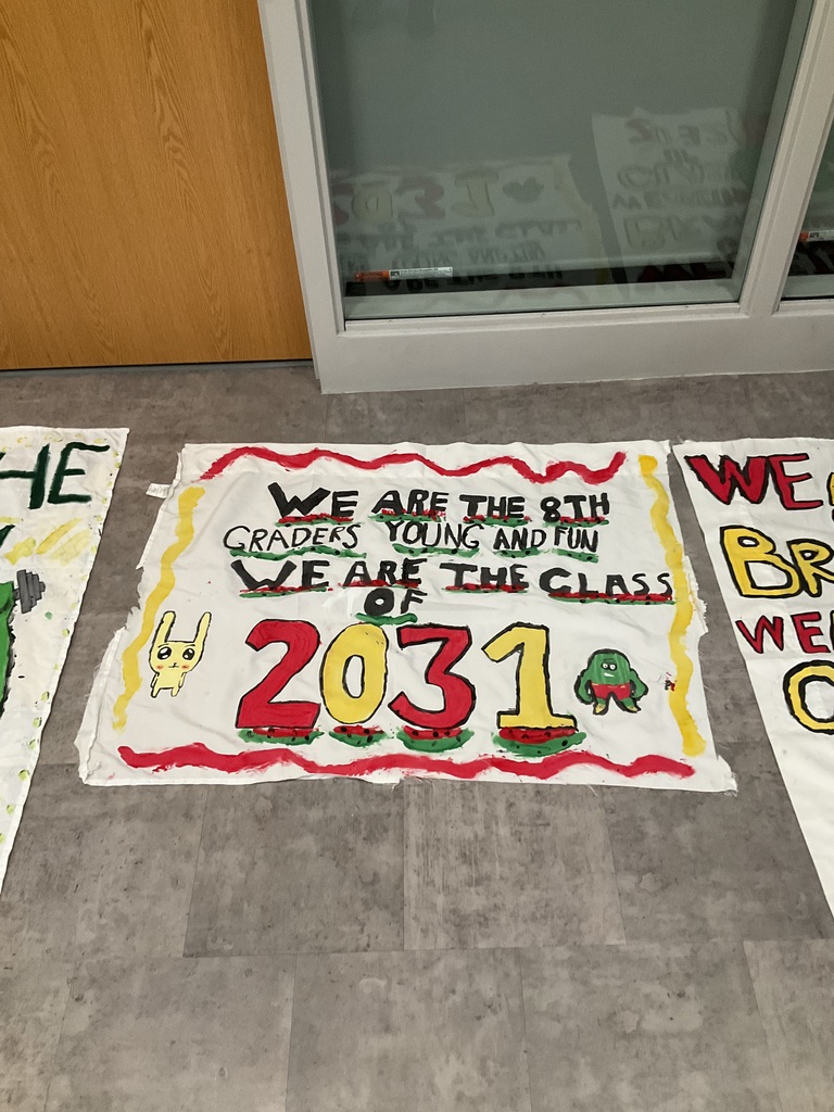 Class of 2031 banner