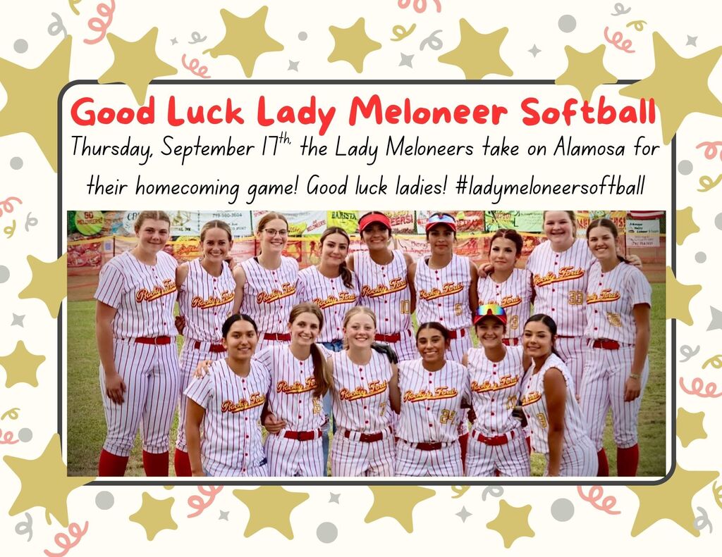 Meloneer Softball Team 9/18/26