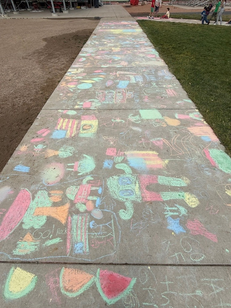 The sidewalk to the Melon Field