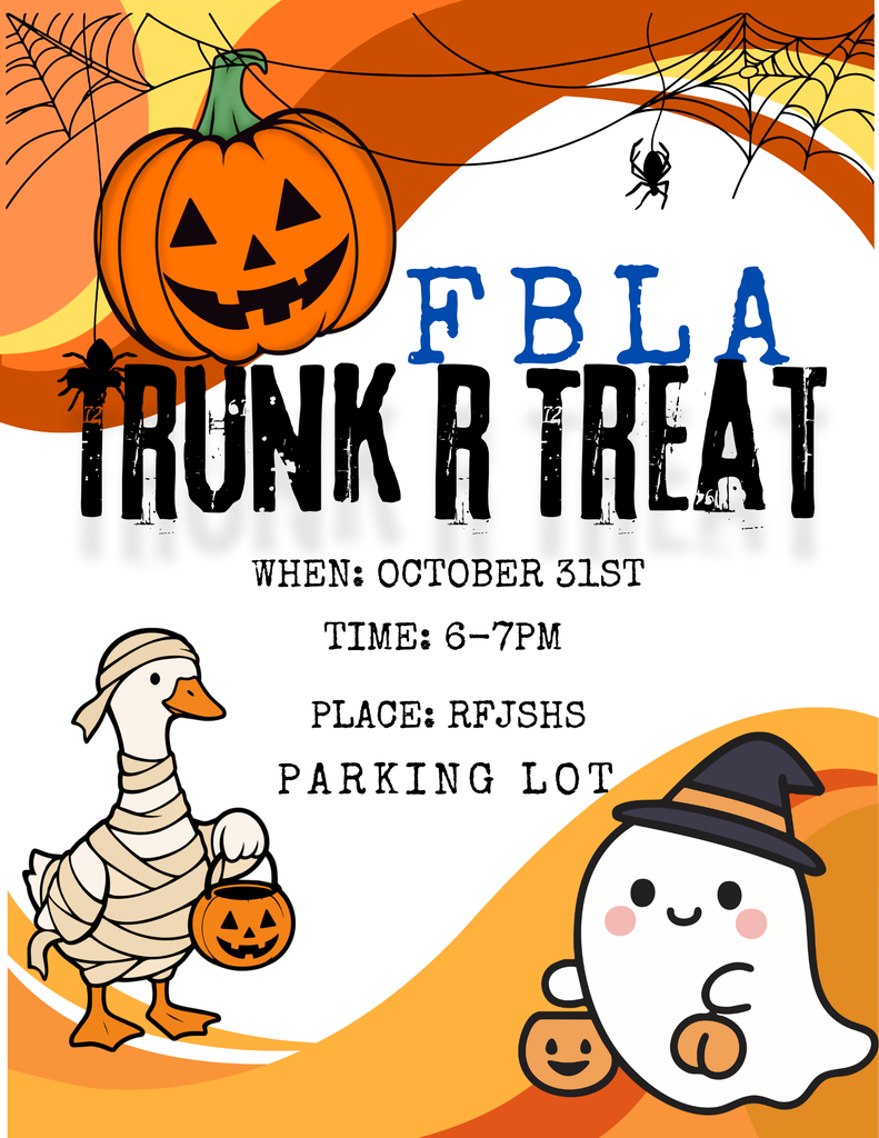 Trunk or Treat Flyer 10/31/26 6-7pm
