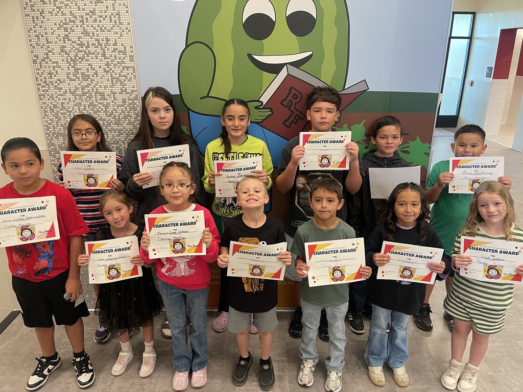 RFES Students of the Week 10/12/2026 - Active Listeners