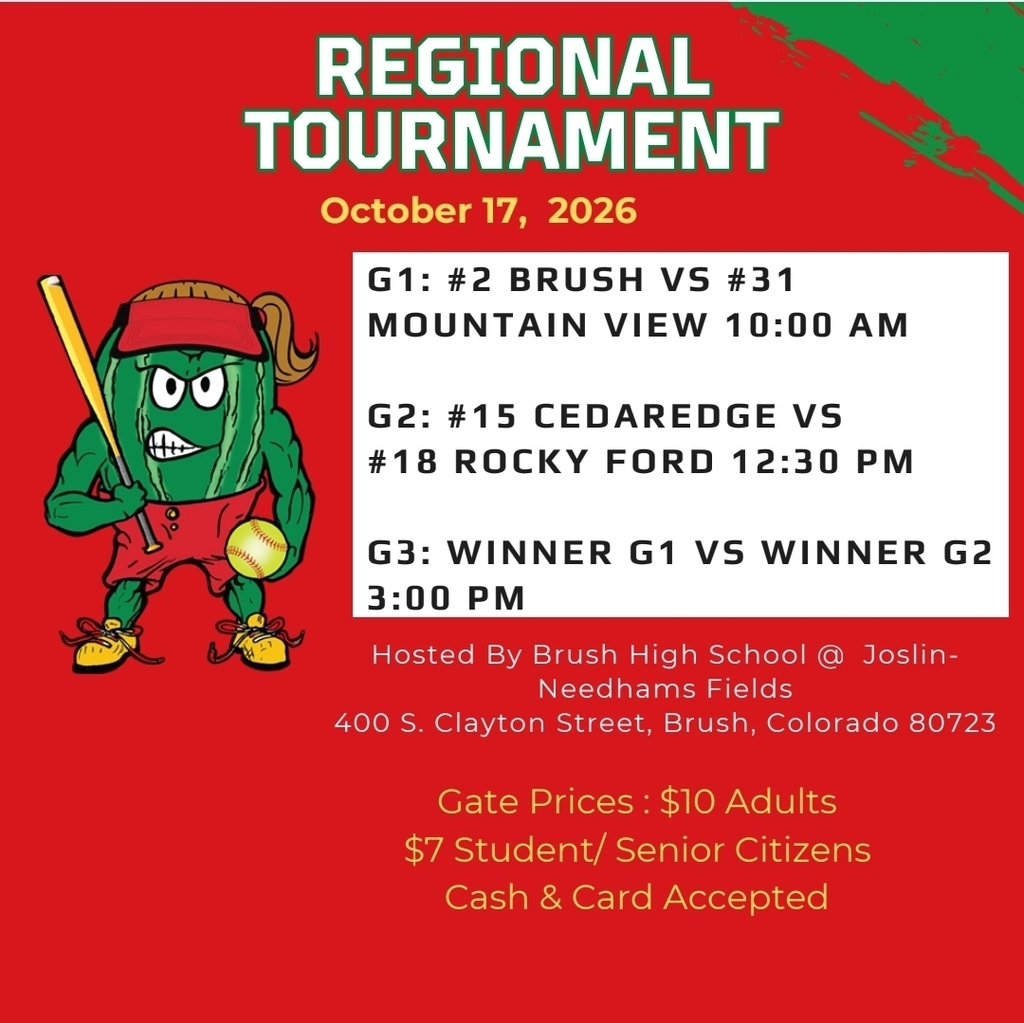 Regional Softball 10/17/2026 - 1:00pm