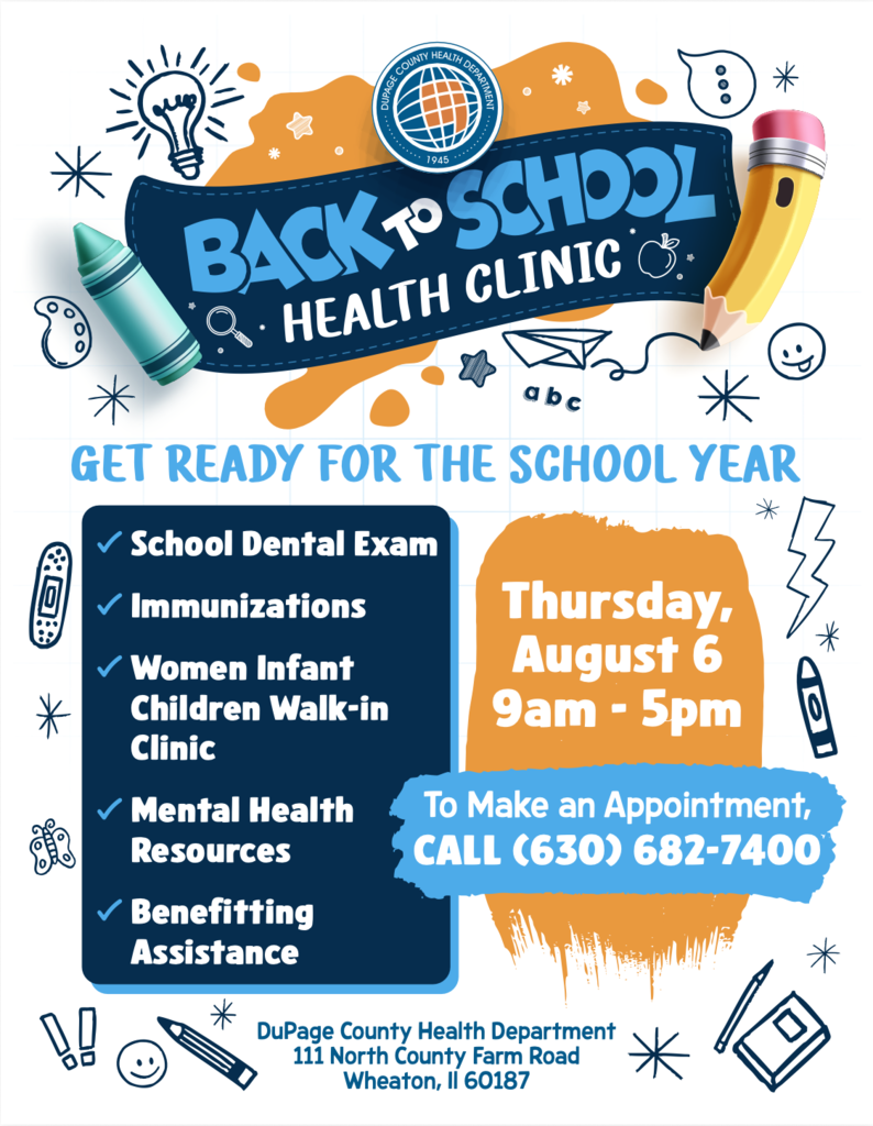 Back to School Health Clinic (English)