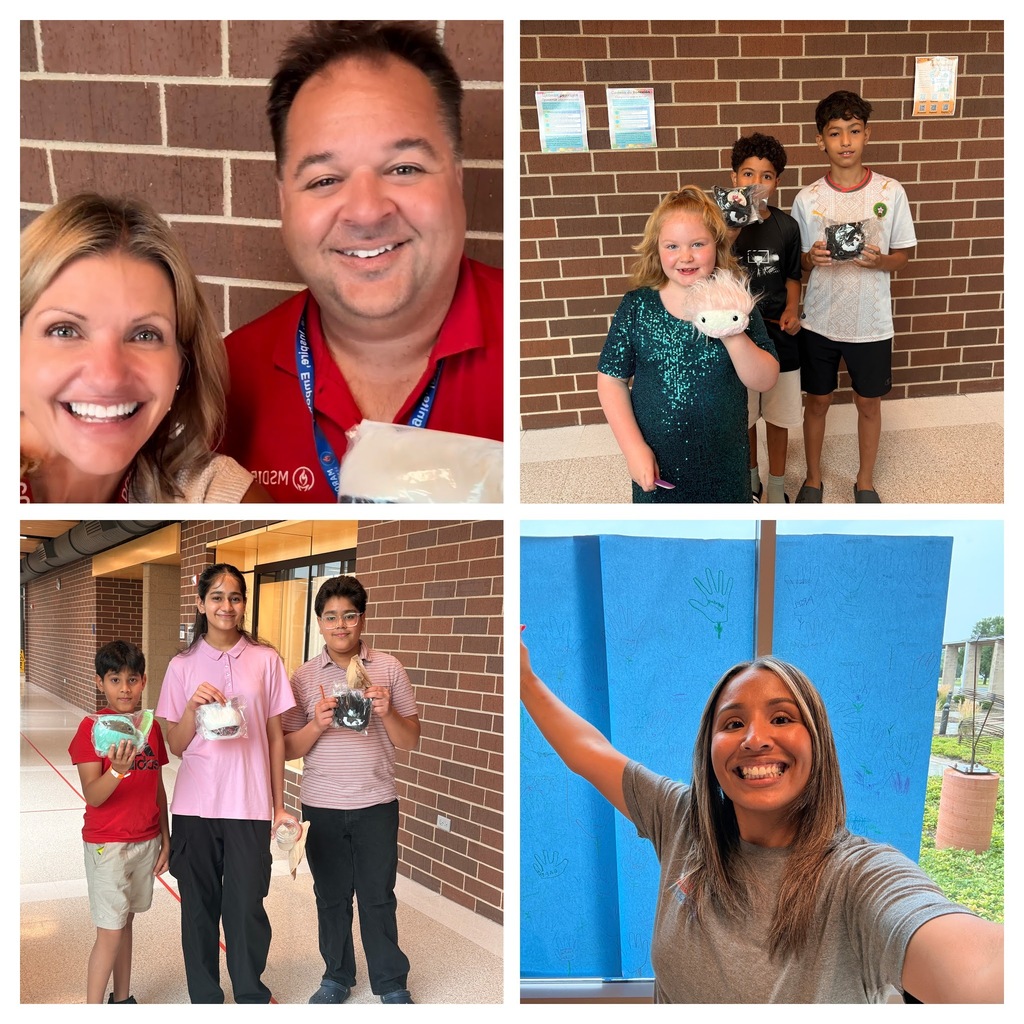 Four photos: A man, woman, and boy smile; a woman holds a trophy; three children pose with trophies; a woman in a gray shirt takes a selfie.