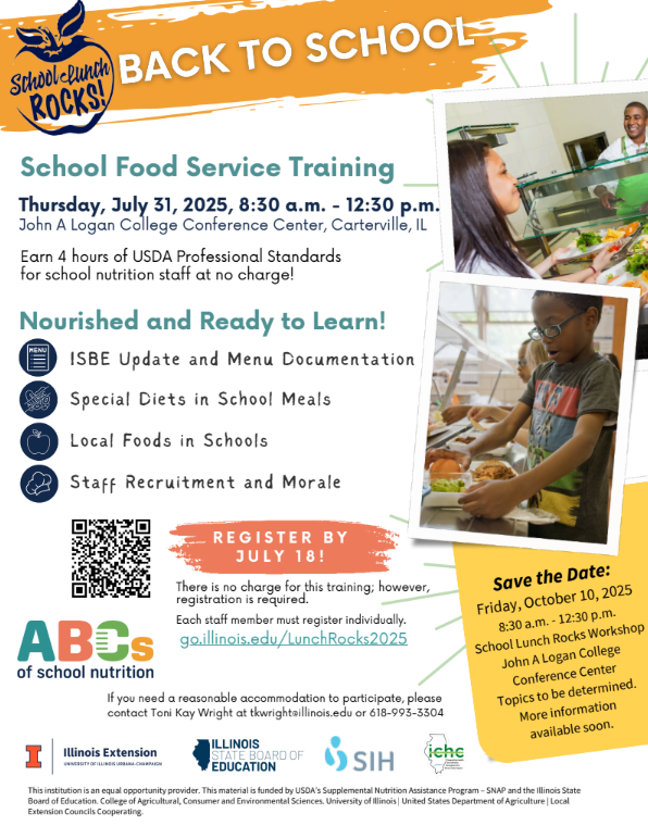 SIH School Food Service Training