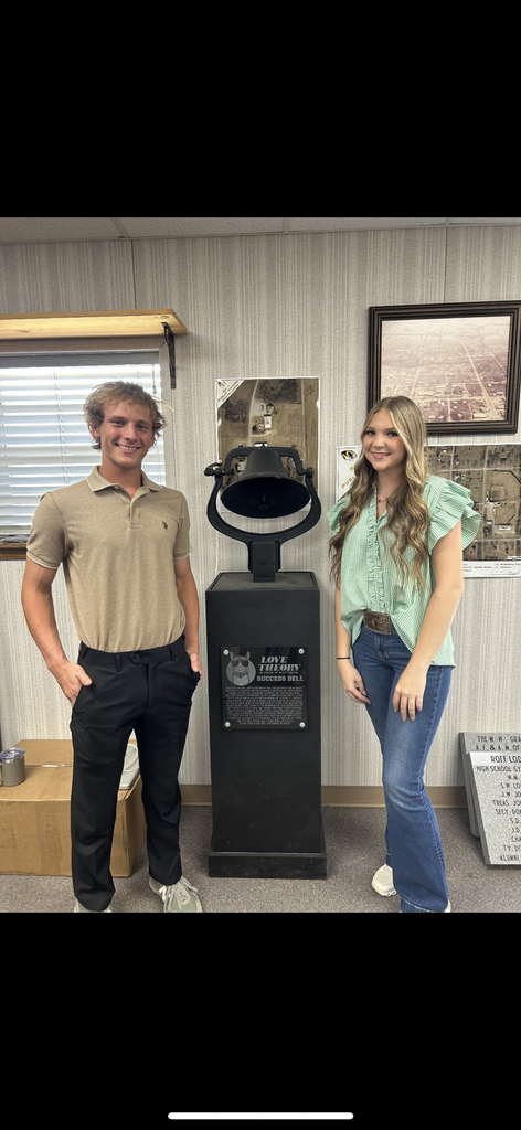 Oliver Gregory and Brooklynn Grissom were recognized by the Lions Club of Ada as September students of the month. We are grateful for the support and encouragement our community partners provide to our students. Congrats Oliver and Brooklynn! 