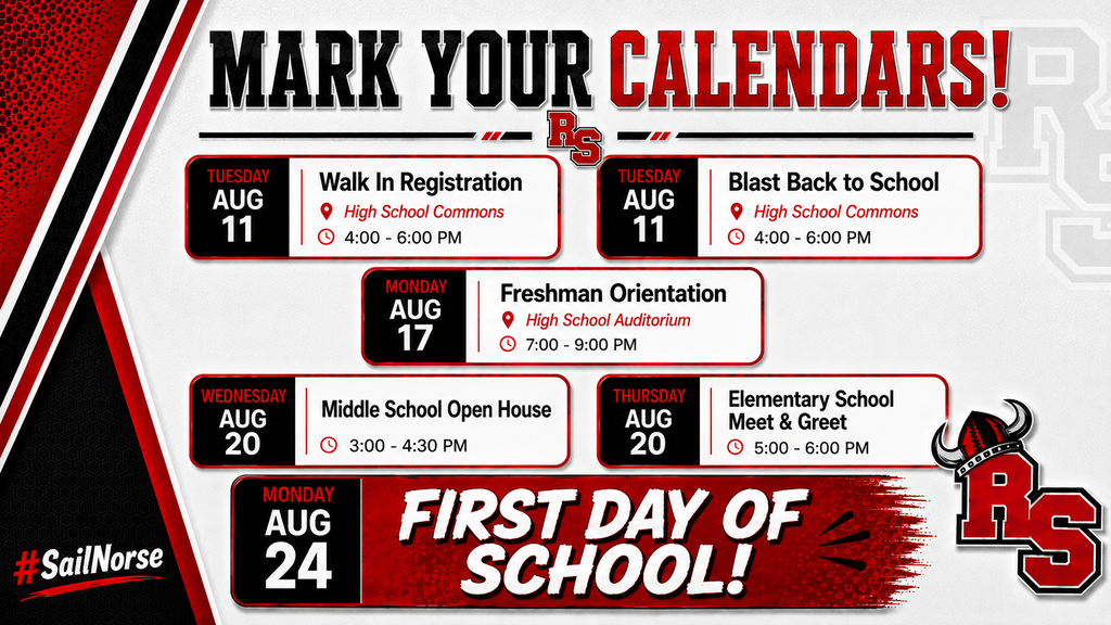 mark your calendars