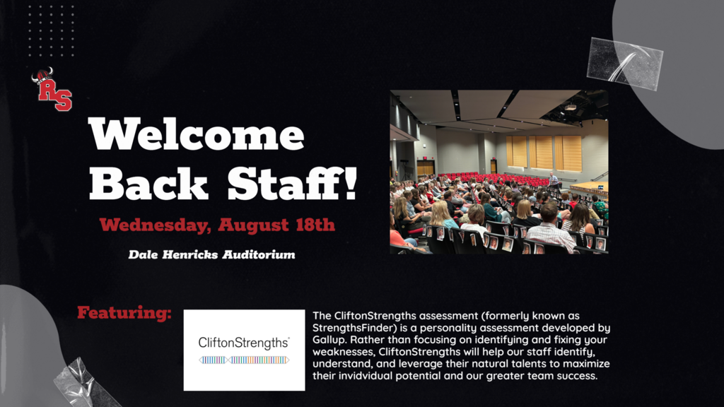 welcome back staff