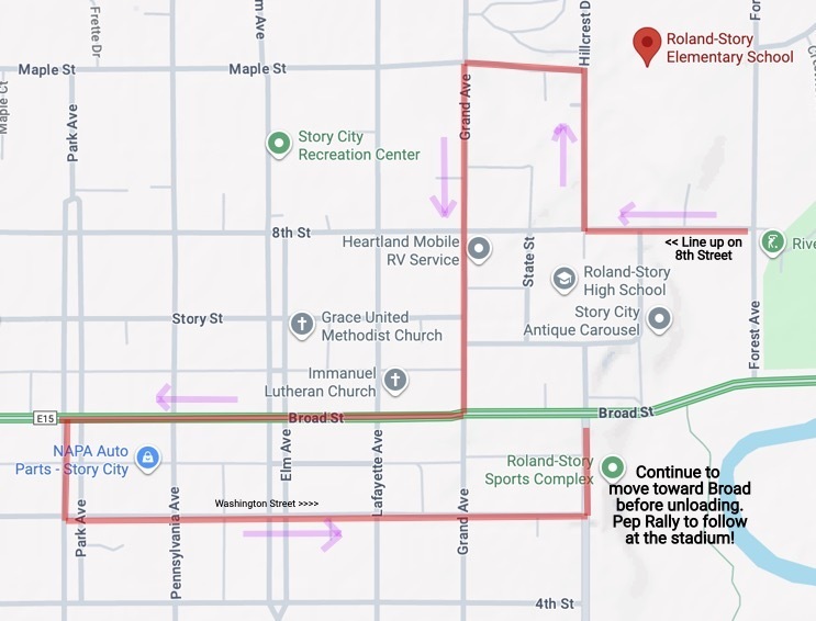 parade route
