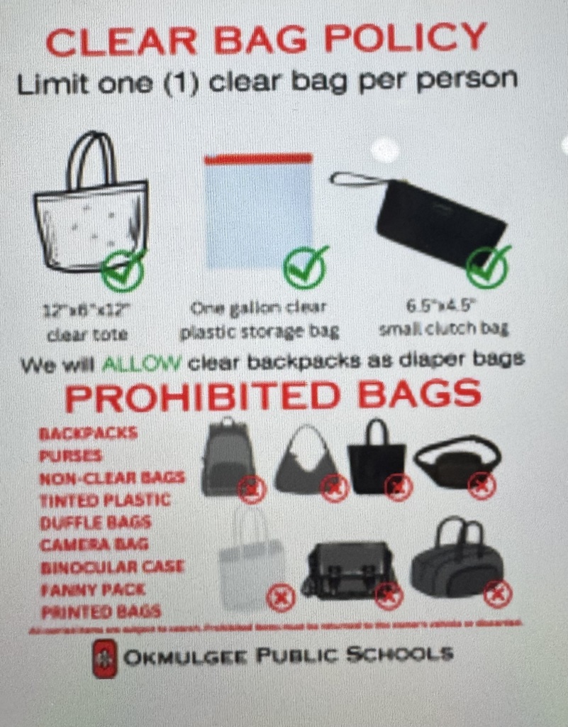 clear bag