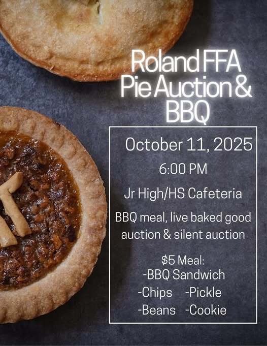ROLAND FFA PIE AUCTION & BBQ