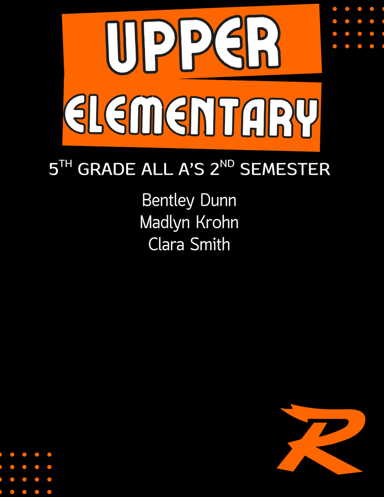 Honor Roll 5th Grade