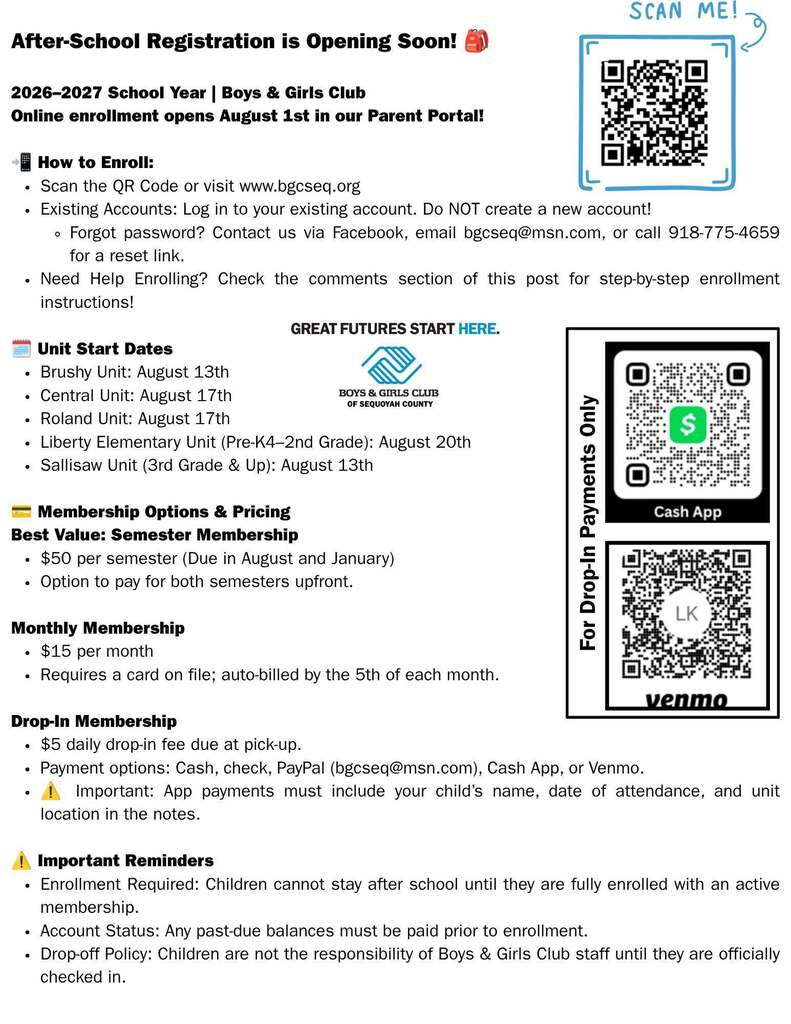 After SChool info