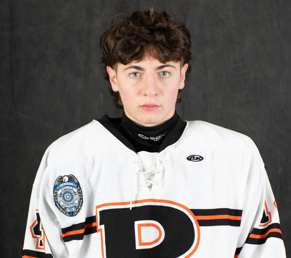 Jacob Bruno, RFA student and member of the boys hockey team.