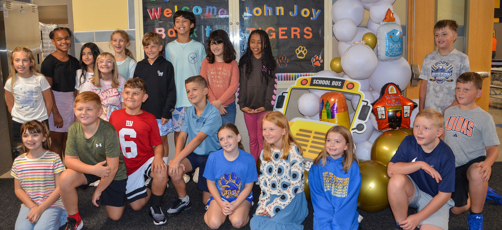 John Joy Students on the First Day of School