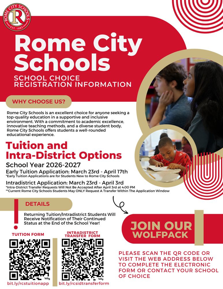 tuition and intradistrcit registration