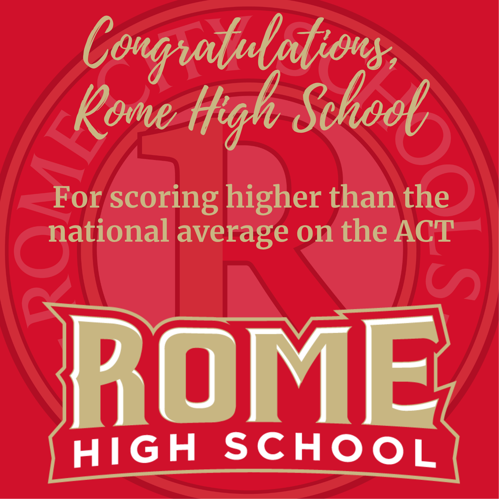 rome high act scores