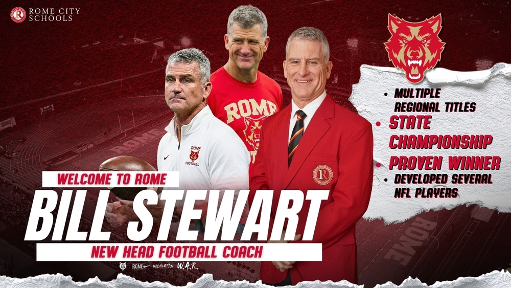 New football coach Bill Stewart