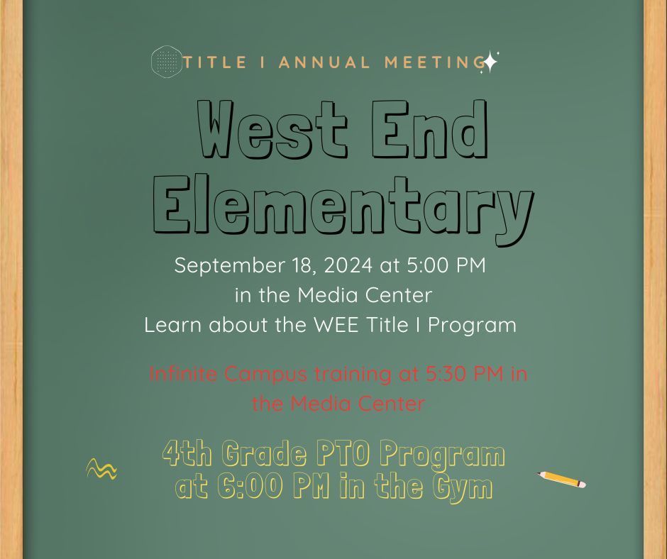 Title I Annual Meeting