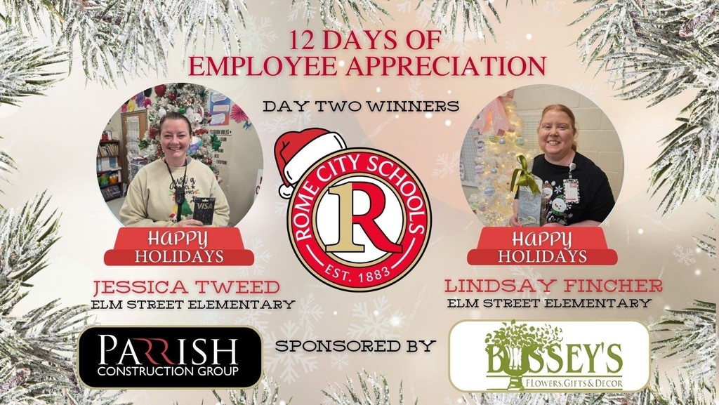 Day 2 days of xmas winners